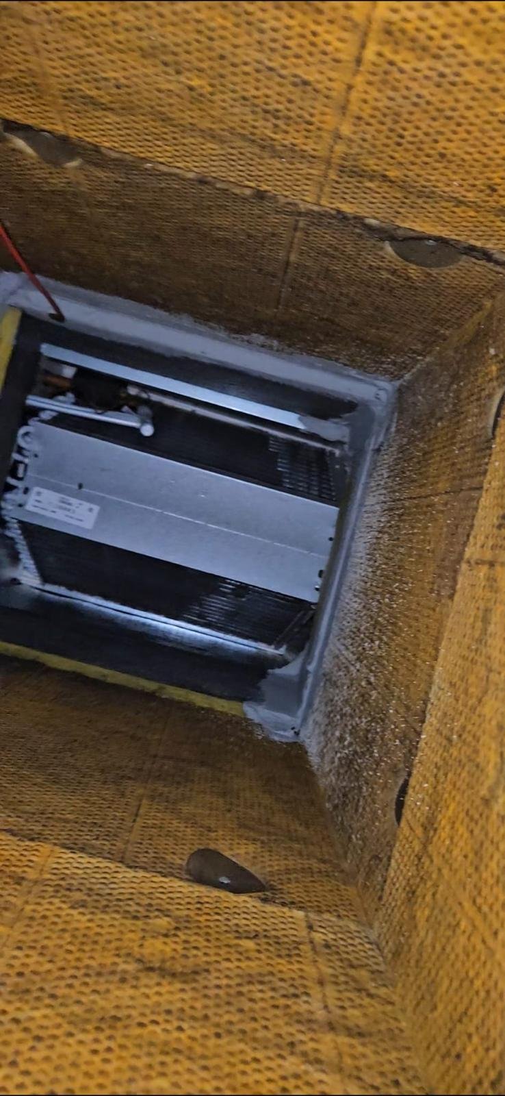 Duct plenum interior